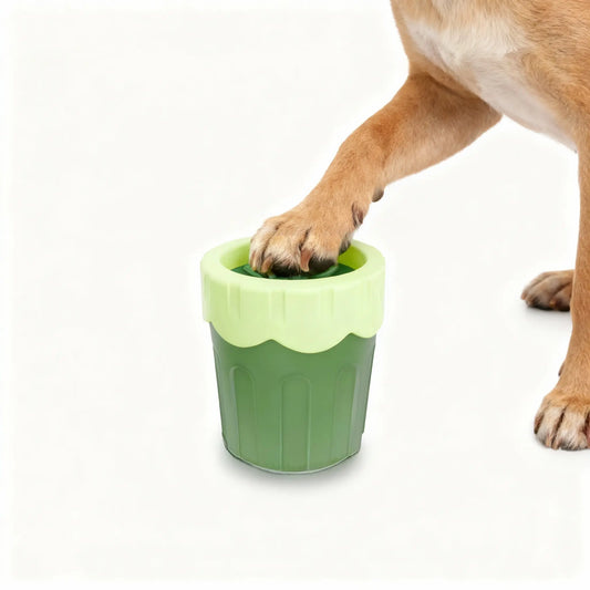 Petsafe Portable Dog Paw Cleaner Cup with Soft Silicone Bristles for Easy Mud Removal & Gentle Pet Care Eco-Friendly Bpa-Free Ideal for Indoor Outdoor Use Travel Friendly Design